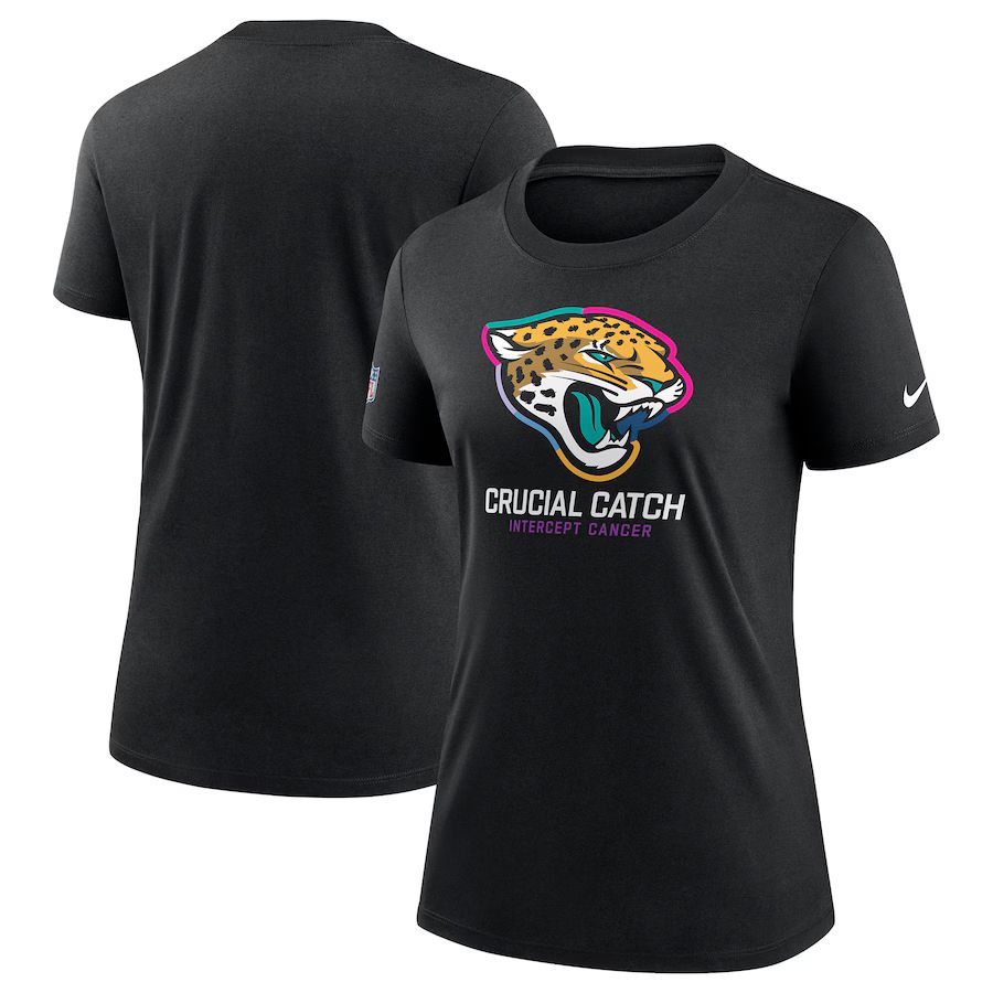 Women Jacksonville Jaguars 2024 Nike NFL black T shirts